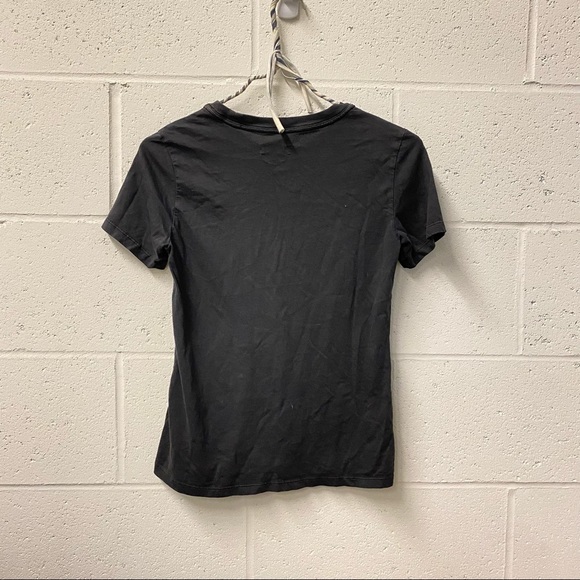 TNA GD Black Crewneck Mainland Basic T-shirt - Picture 5 of 5